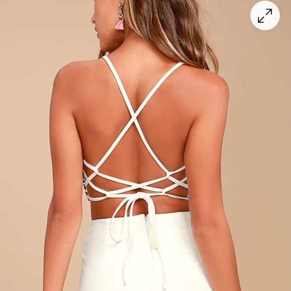 Lulus-Rhythm is Gonna Get You Embroidered White Shorts - Picture 2 of 7